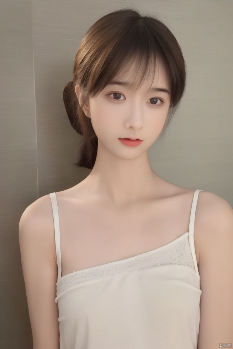  masterpiece, best quality, high_res, (Realistic:1.5), 1girl,slender_figure ,thin shoulder, nei,