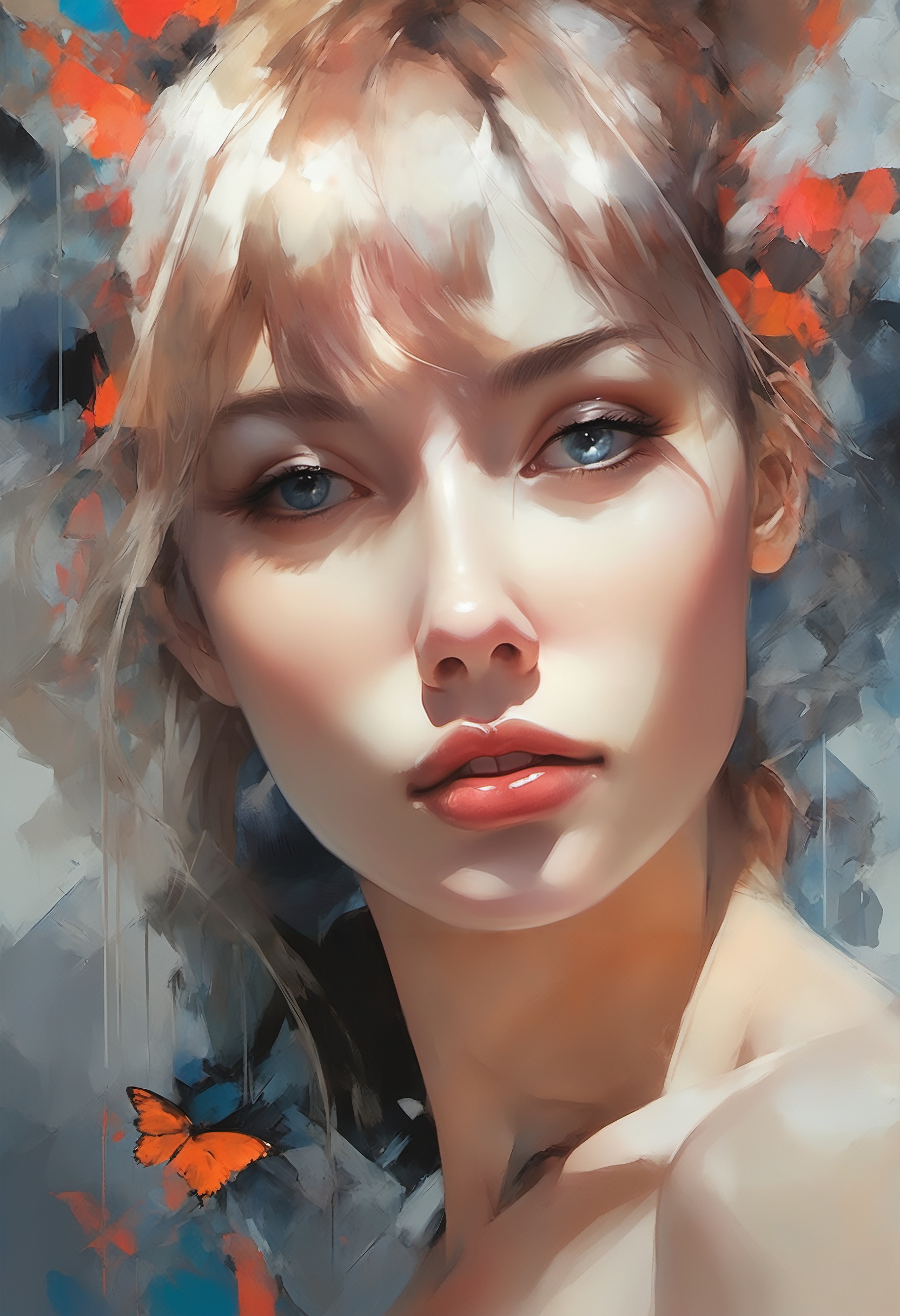 (detailed eyes detailed pupils multiple eyes),  ,  1girl on Tensor.Art