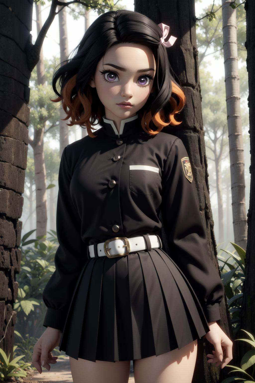 nezukorps,  1girl,  solo by IndolentCat on Tensor.Art
