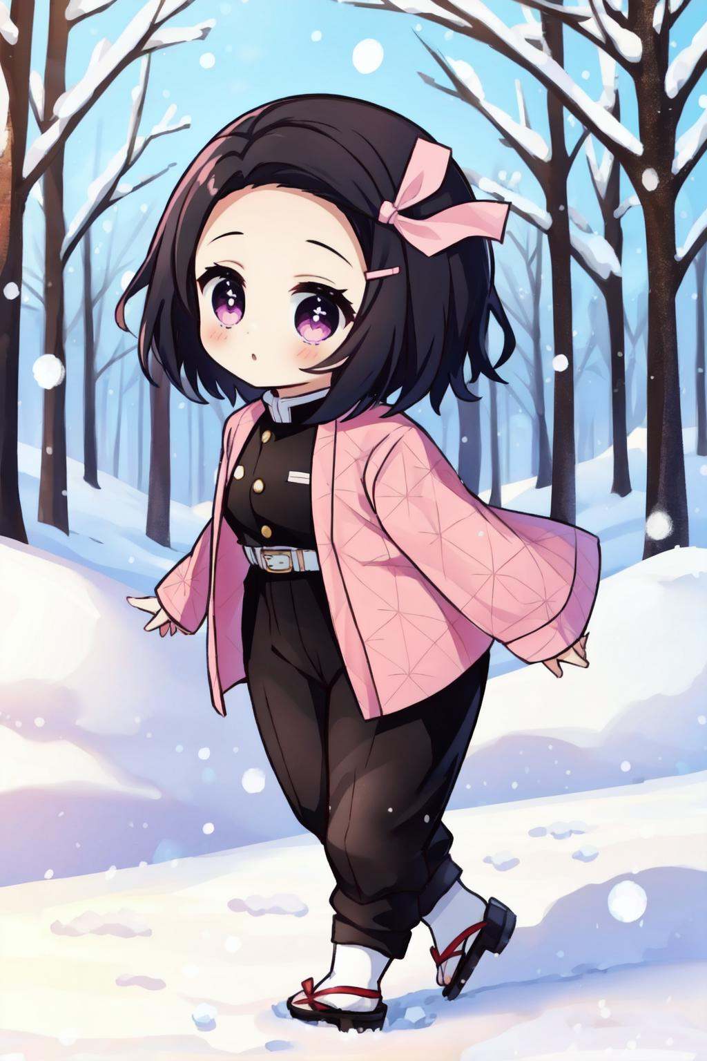 nezukorps,  1girl,  solo by IndolentCat on Tensor.Art
