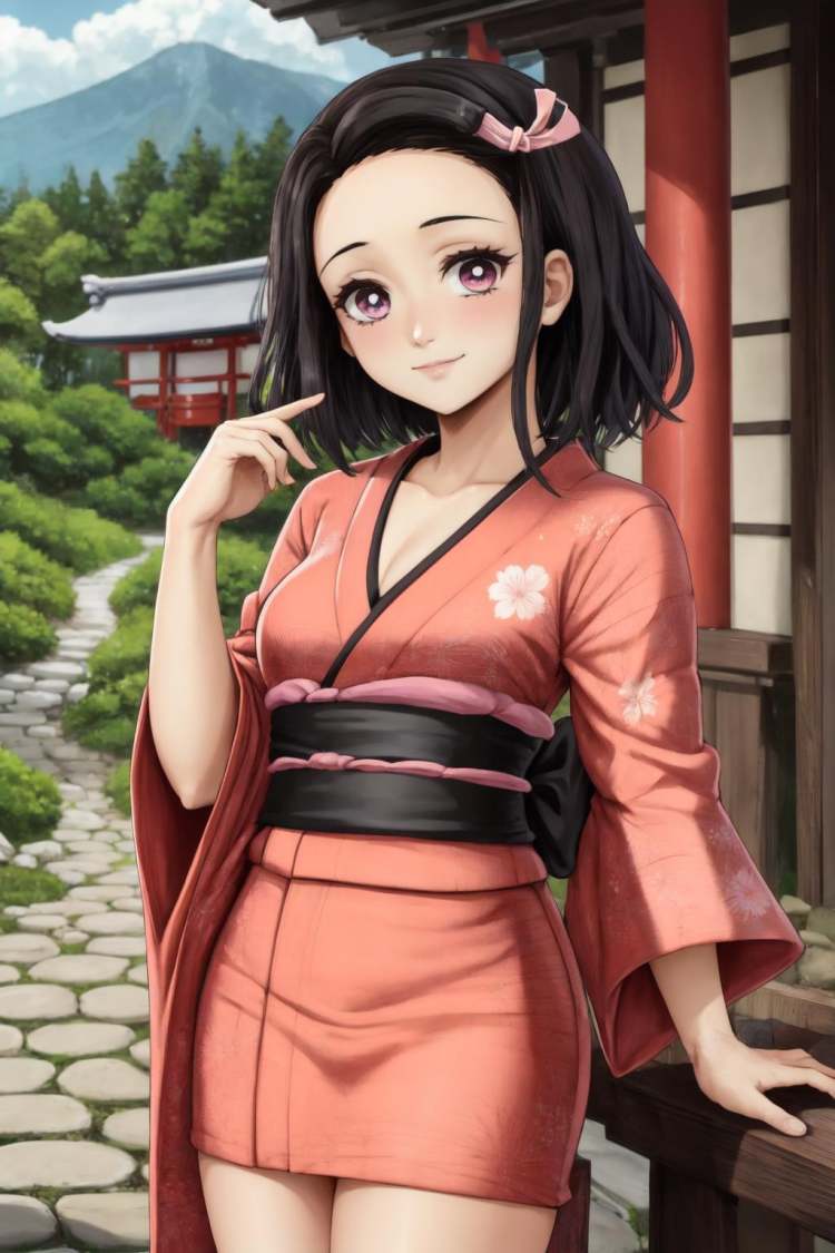 Demon Slayer Corps Nezuko/禰豆子隊士- Kimetsu no Yaiba | Character by IndolentCat on Tensor.Art