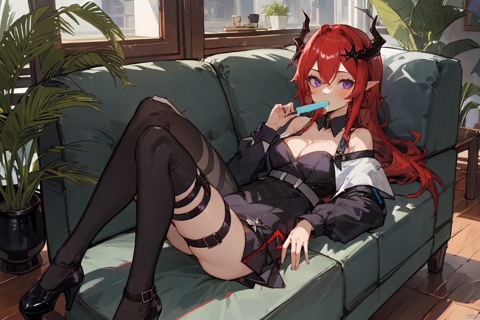 1girl,  solo,  long hair on Tensor.Art