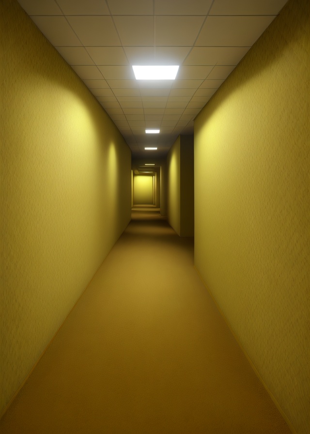 backroom,  liminal space,  Level-0 on Tensor.Art