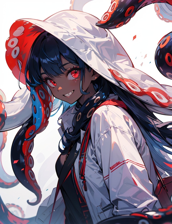 solo,  long hair,  looking at viewer on Tensor.Art