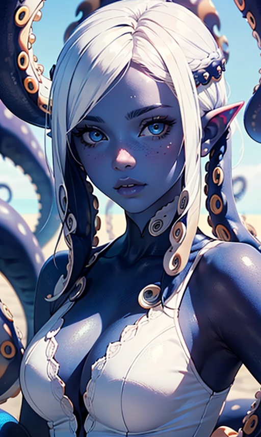 1girl,  solo,  breasts on Tensor.Art