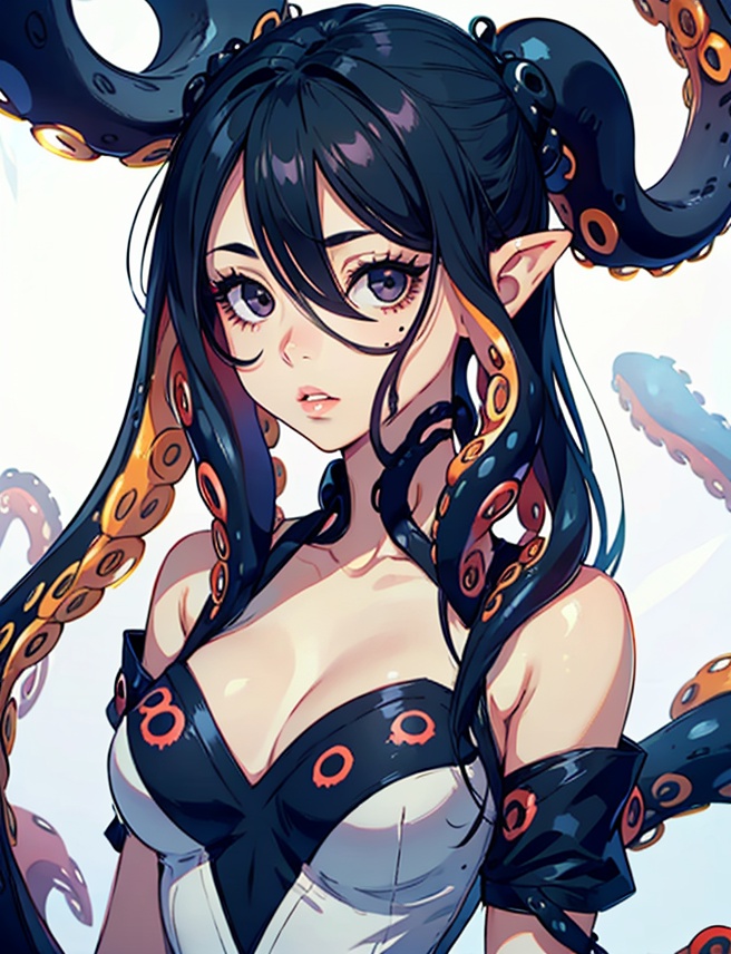 1girl,  solo,  long hair on Tensor.Art