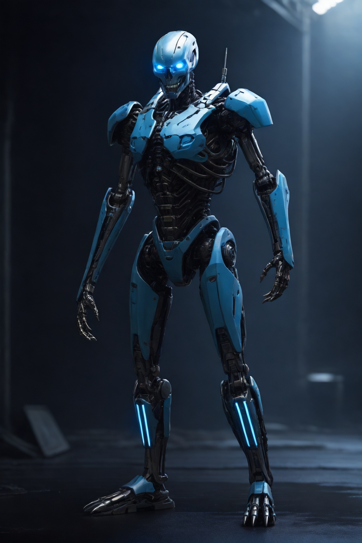 Full body giant cyborg extra-terrestrial colorfull goblin eva_of_evangelion of indescribable horror,  japanese gundam evan...