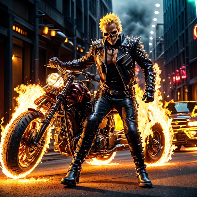 Ghost Rider by Bangjdi on Tensor.Art