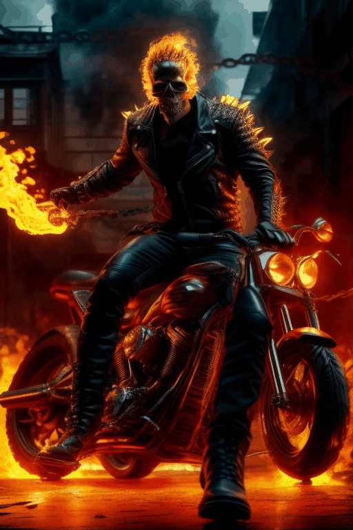 Ghost Rider by Bangjdi on Tensor.Art