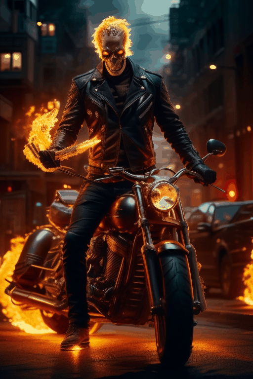 Ghost Rider by Bangjdi on Tensor.Art