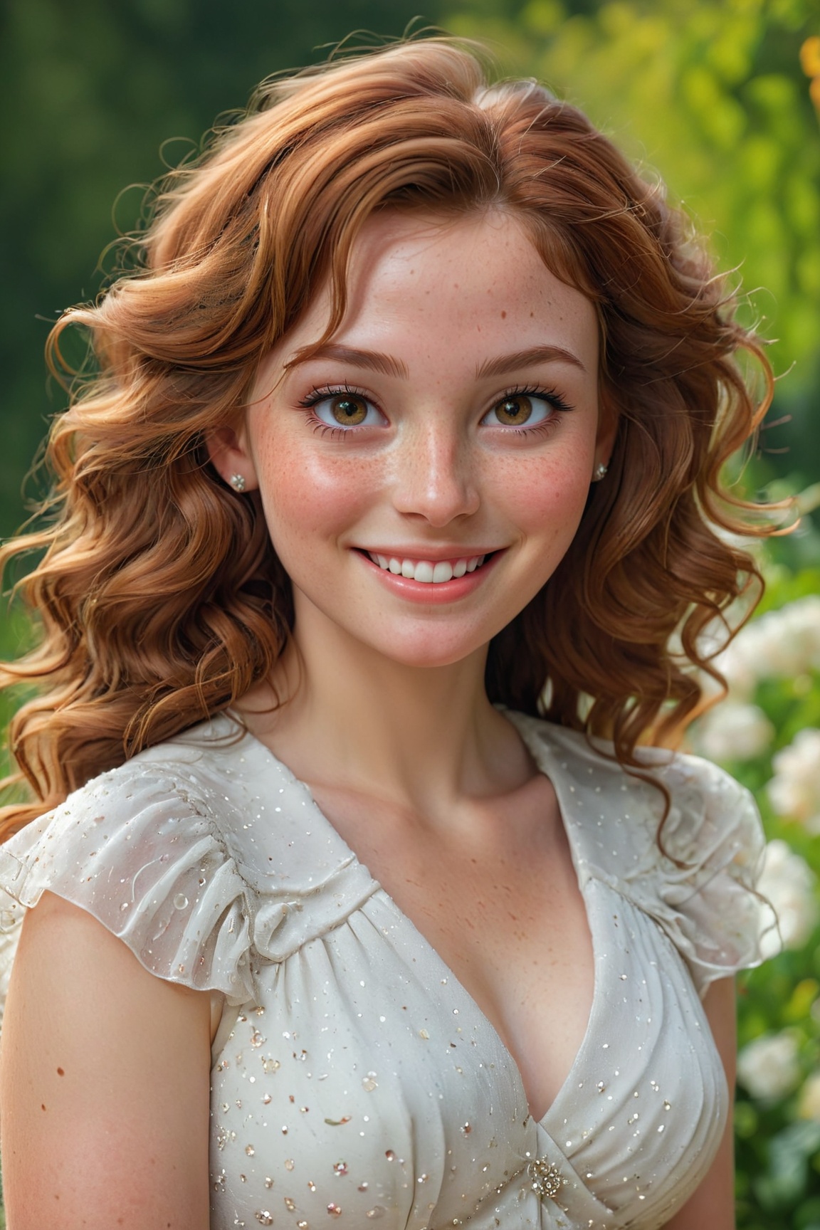 ultra-detailed,  beautiful smile,  smiling face on Tensor.Art