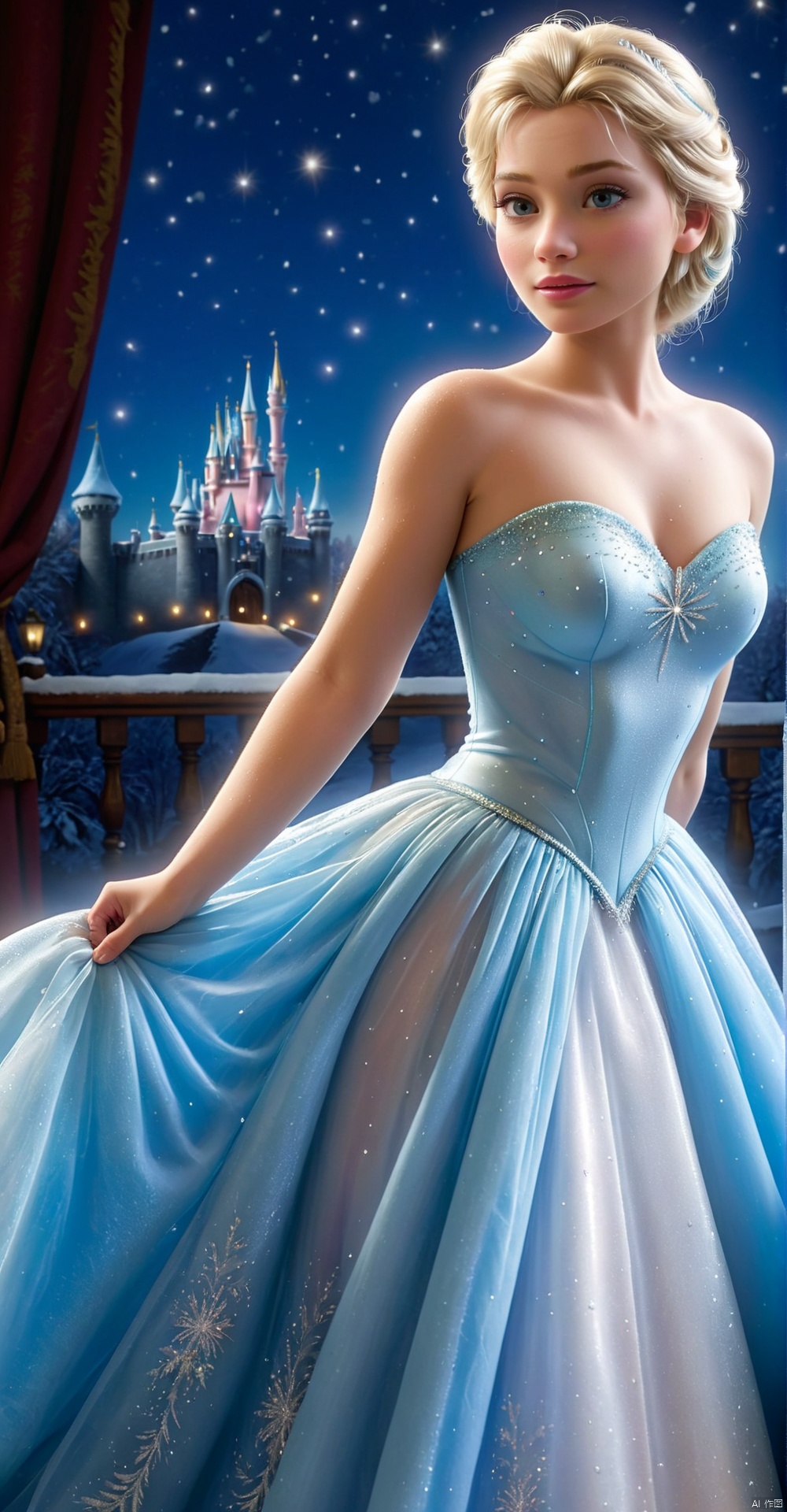 Ultra Realistic,  cinematic lights,  elsa on Tensor.Art