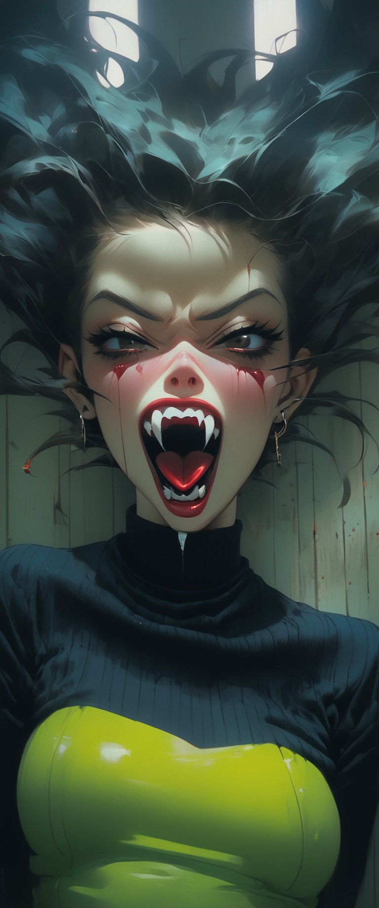 horror art,  dread,  creepy on Tensor.Art