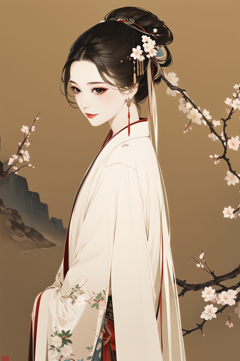 master piece,  high quality,  a beautiful Chinese girl on Tensor.Art