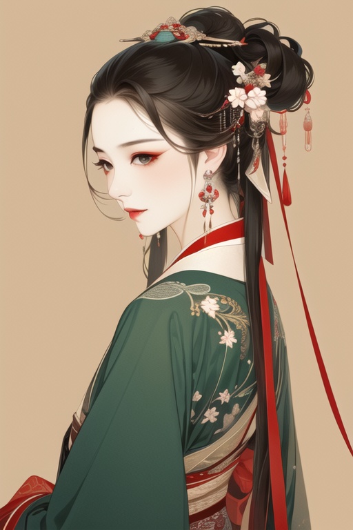 Master piece,  high quality,  a Chinese girl on Tensor.Art