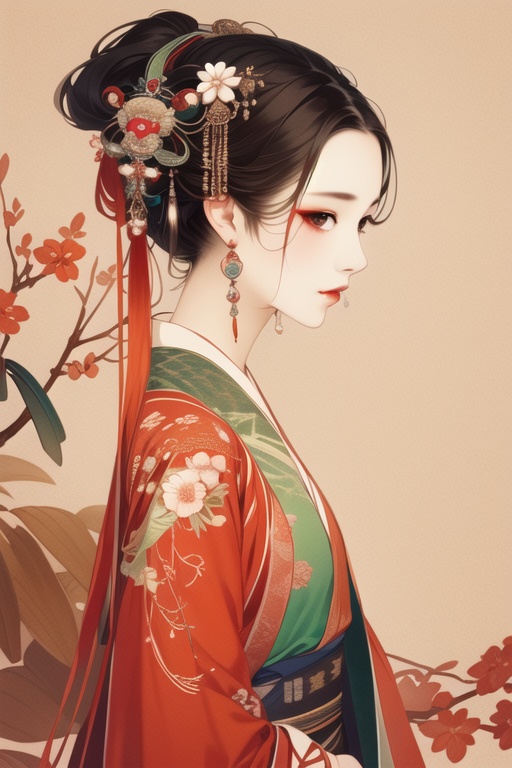Master piece,  high quality,  a Chinese girl on Tensor.Art
