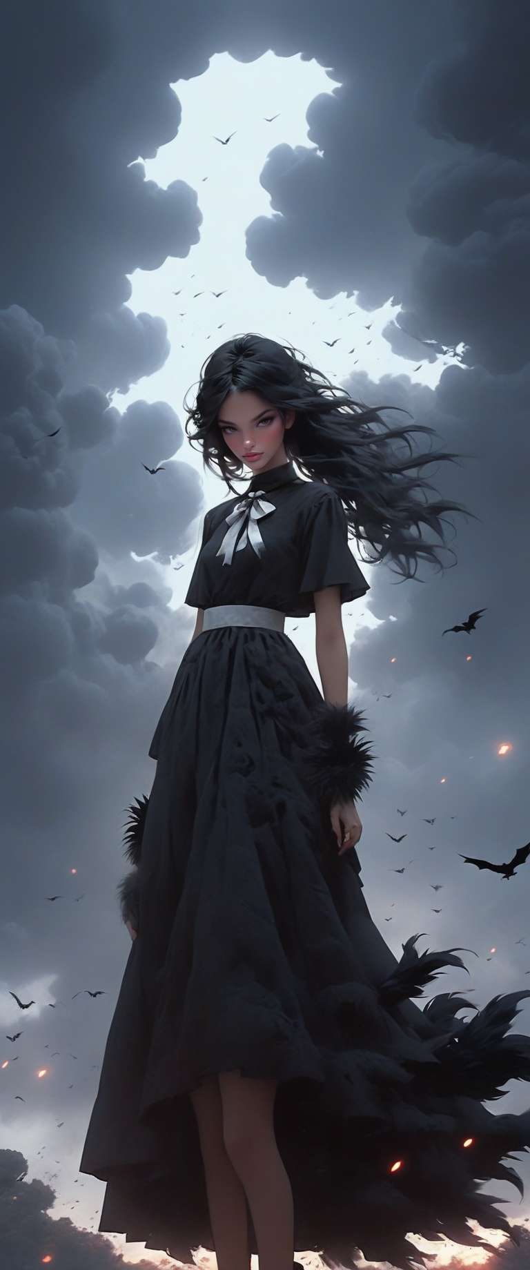 evil dark ((((masterpiece))),  best quality,  extremely detailed CG unity 8k on Tensor.Art