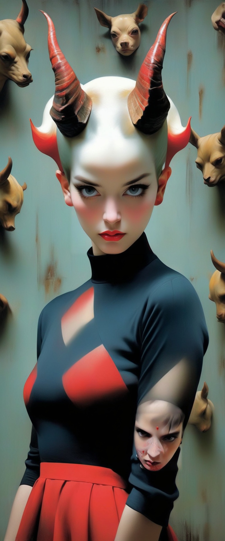 horror art,  dread,  creepy on Tensor.Art