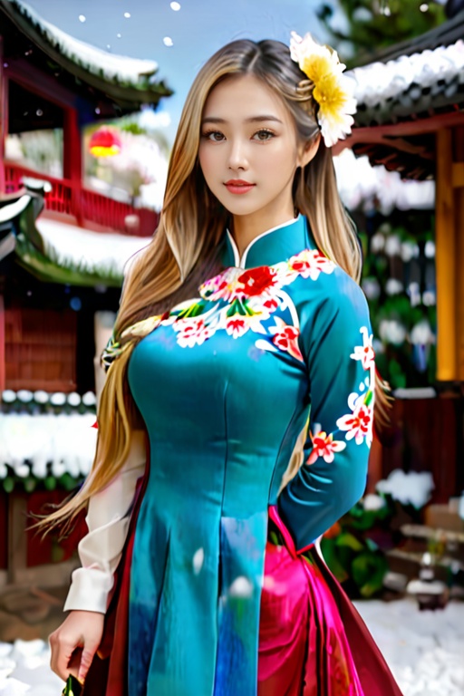 1girl,  vietnamese,  beautyful face on Tensor.Art