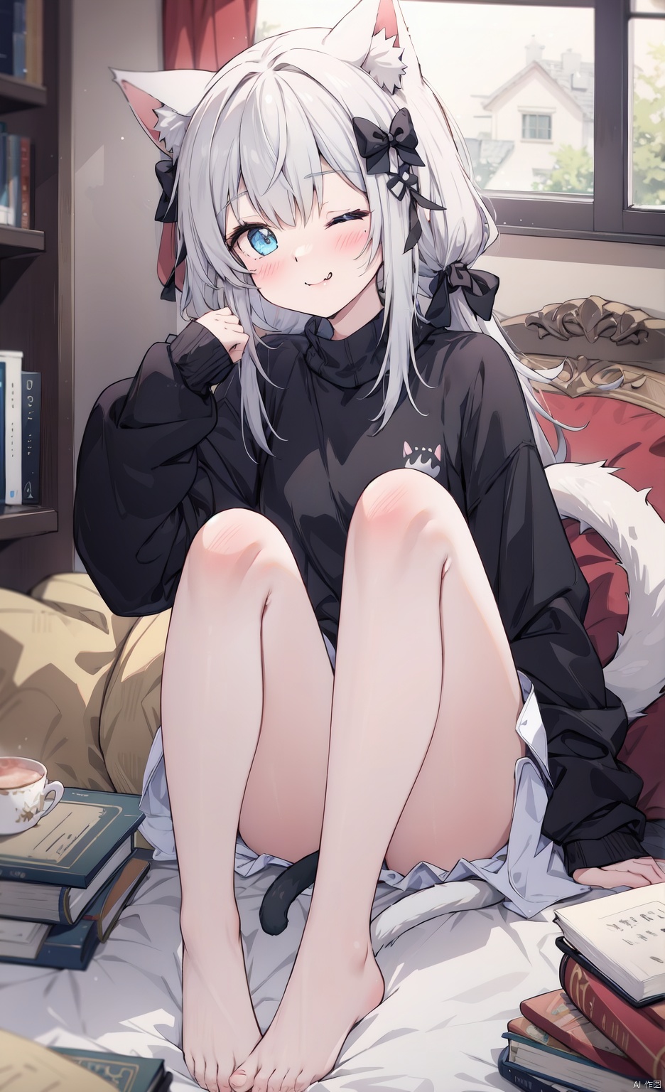 1girl,  solo,  long hair on Tensor.Art
