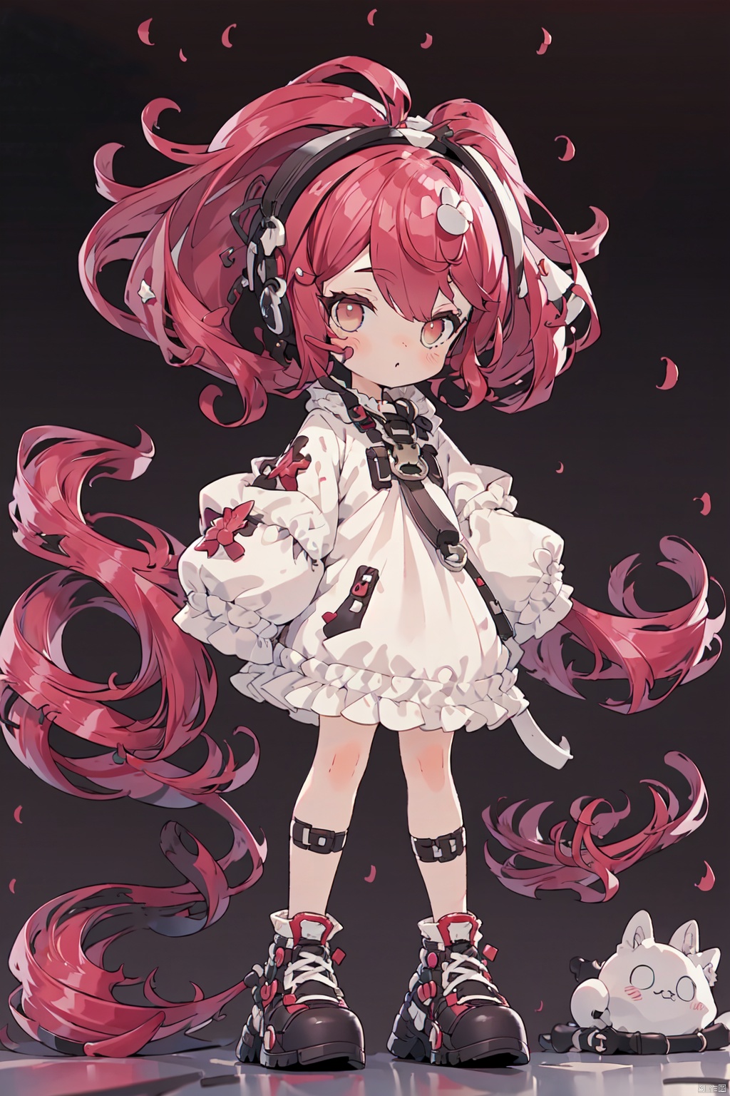  absurdres,absurdres,realistic,(full_shot:1.8), (solo:1.8), Proportions_ STS, red hair
