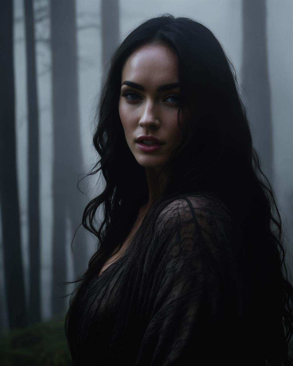 Megan_Fox,  Portrait,  drenched body on Tensor.Art