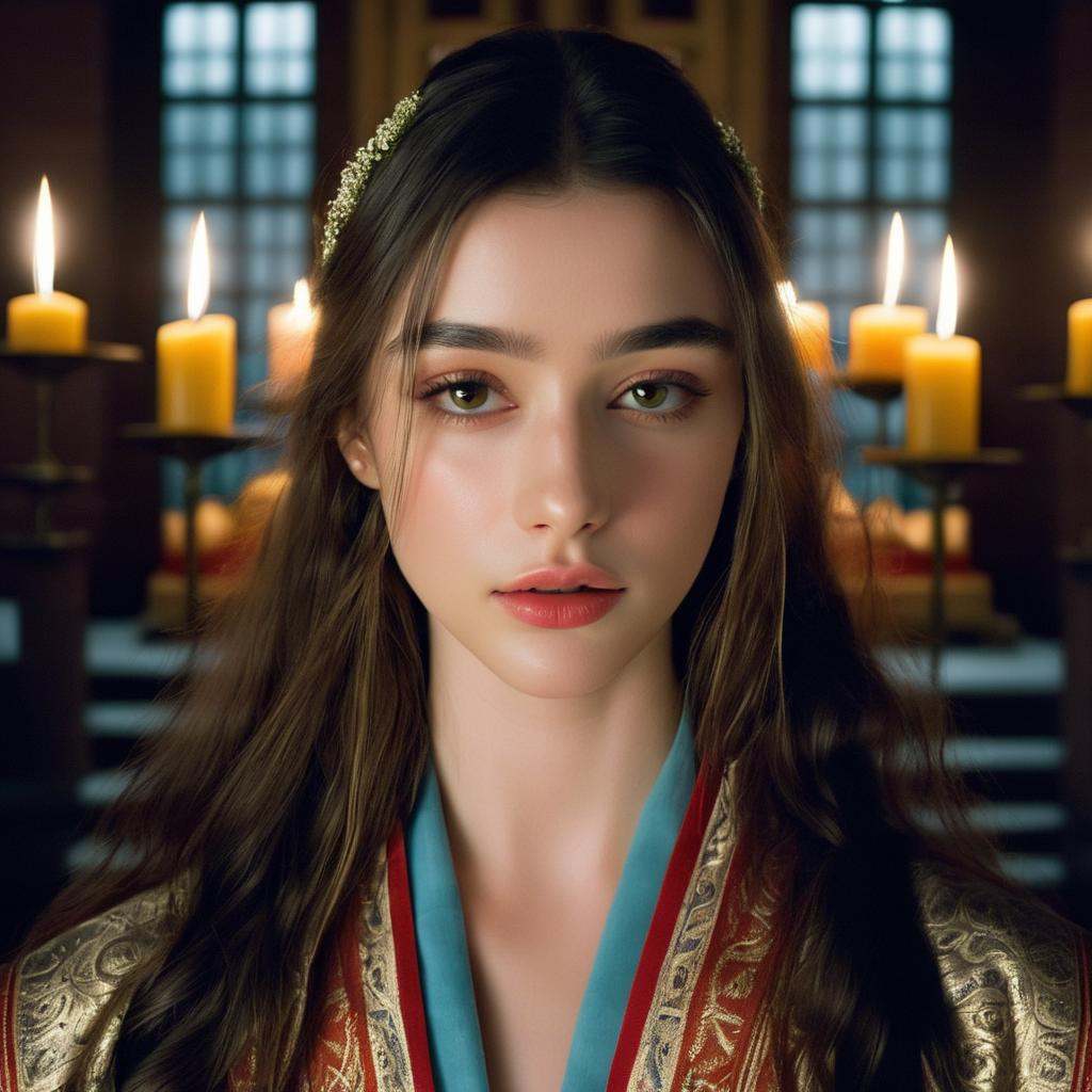 dasha_taran,  ,  ((Portrait)) of a woman wearing a (religious robe ) on Tensor.Art