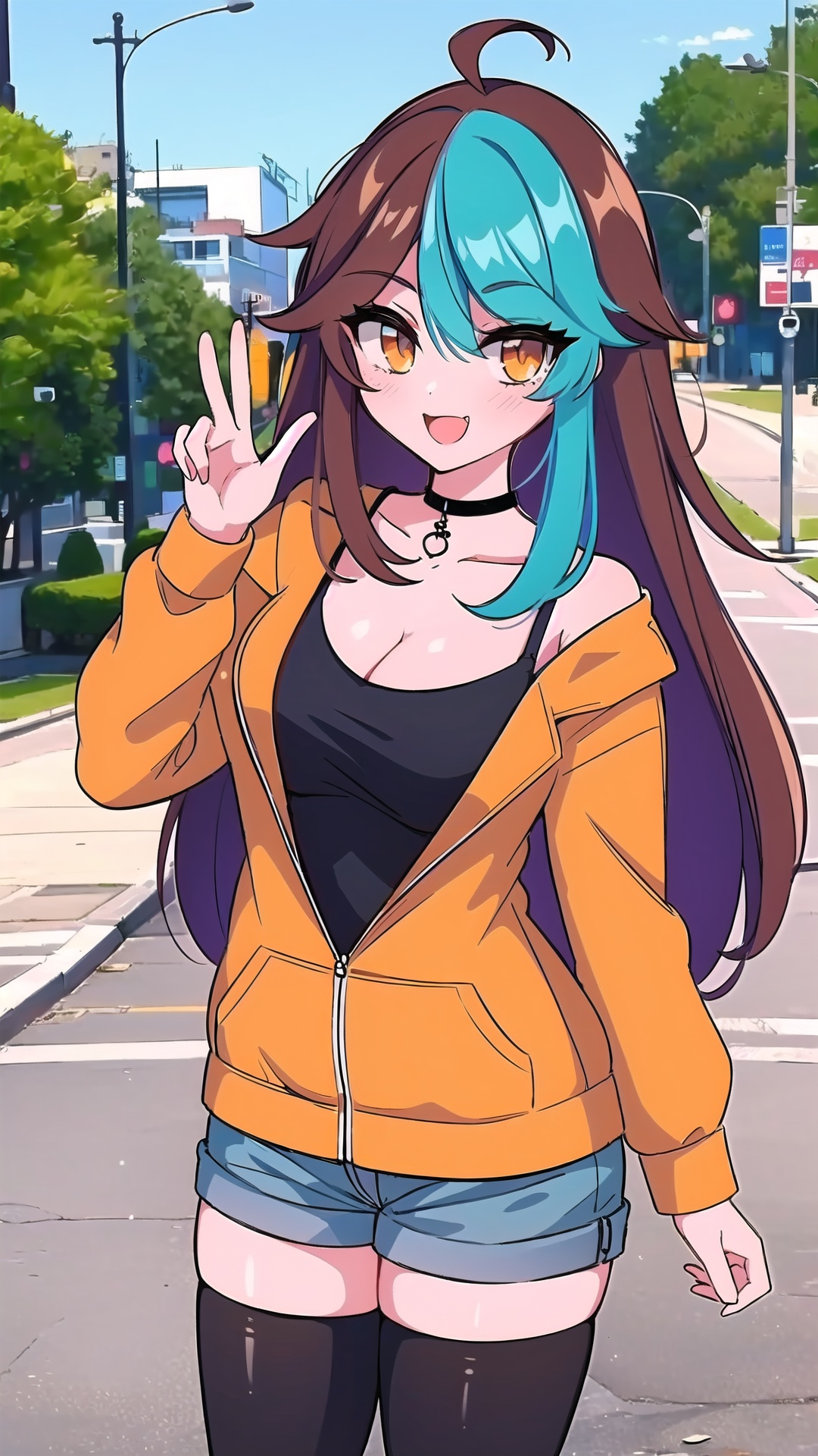 KeirameVT1girl,  solo,  long hair on Tensor.Art