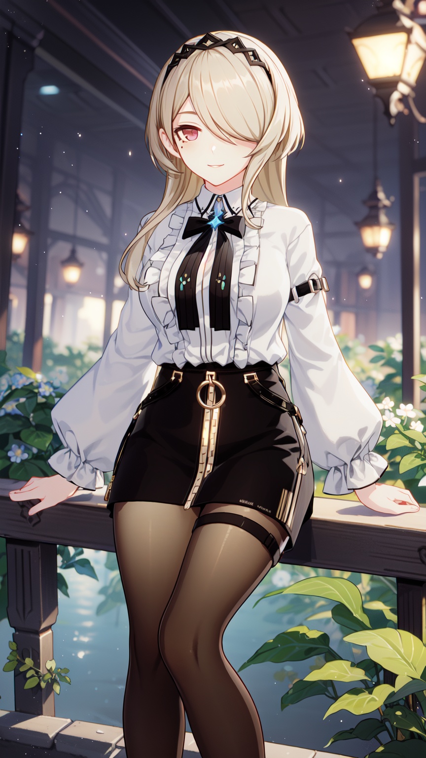 1girl,  white shirt,  pantyhose on Tensor.Art