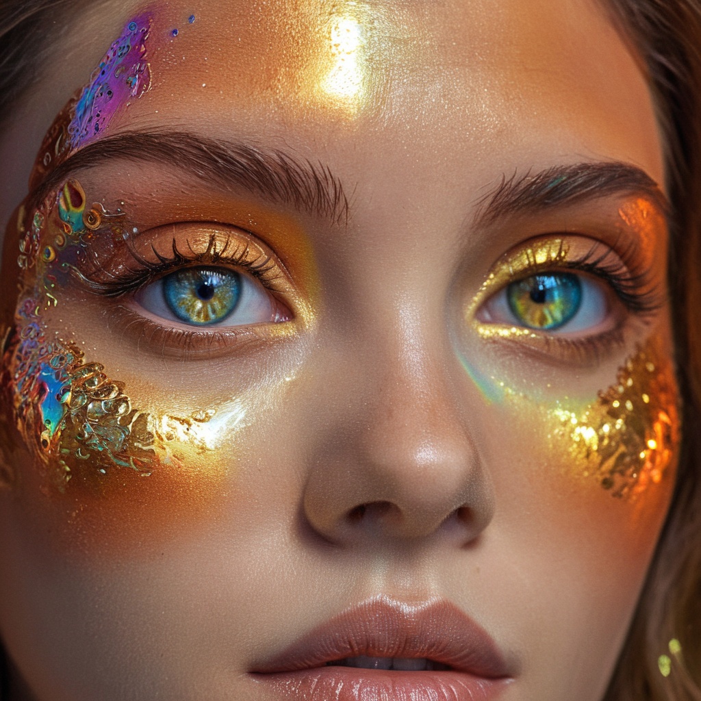 Hyper-focused,  psychedelic,  macro on Tensor.Art