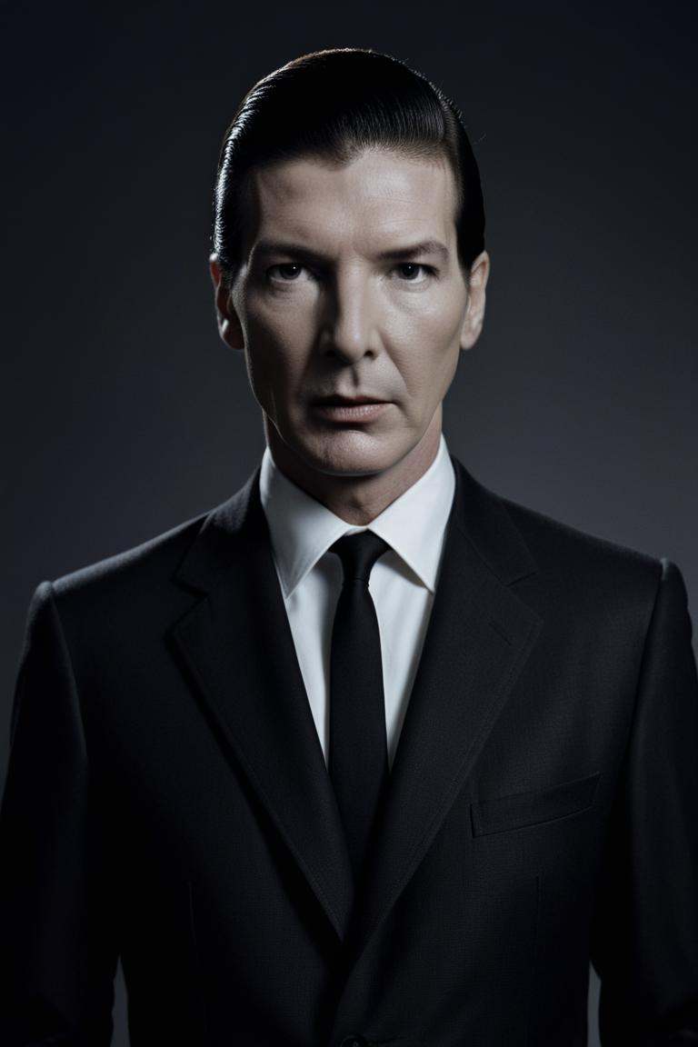 [designed by Marina Abramović and :1],  photograph,  slender Male on Tensor.Art