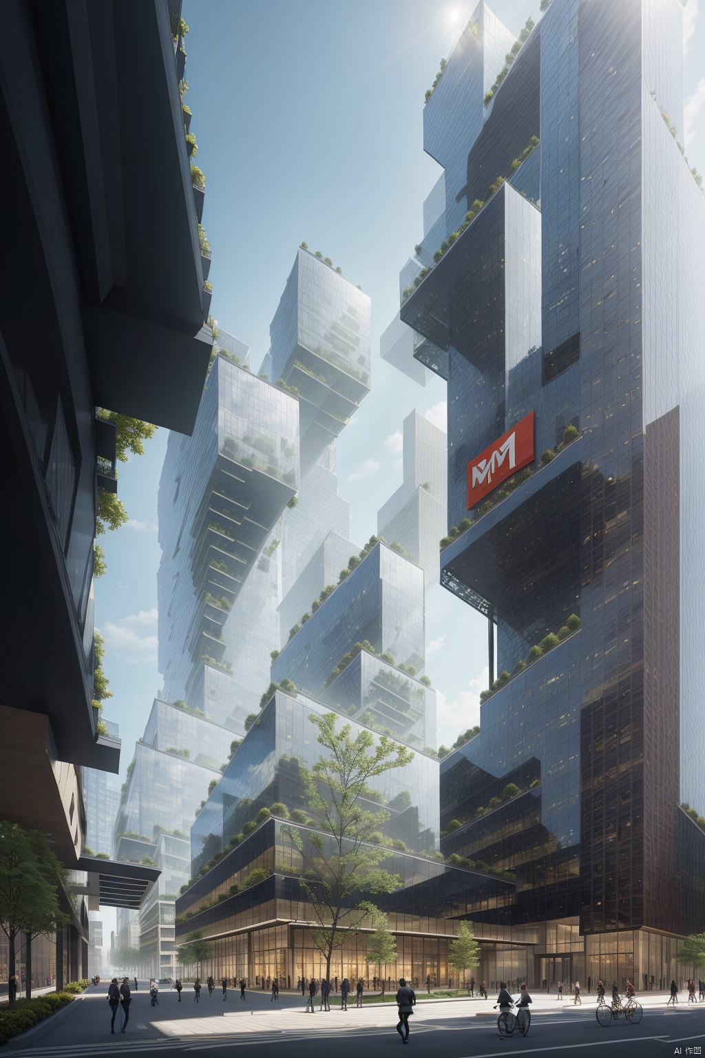  MIR, ArchModern,Commercial, Museum, Outdoor,OfficeBuilding，Landscape，Sports Center，Arc landscape，Trestle，Super high-rise