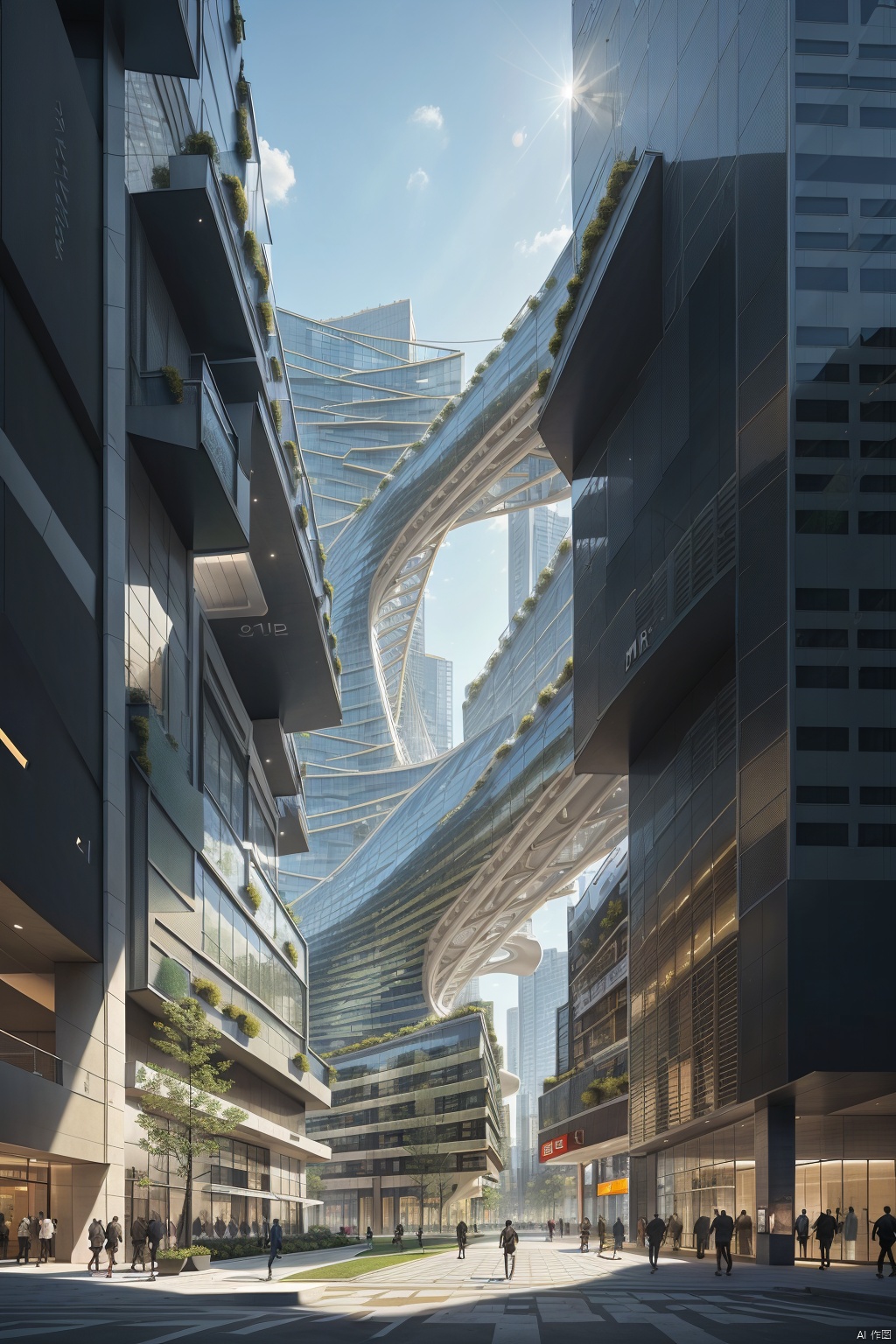  MIR, ArchModern,Commercial, Museum, Outdoor,OfficeBuilding，Landscape，Sports Center，Arc landscape，Trestle，Super high-rise