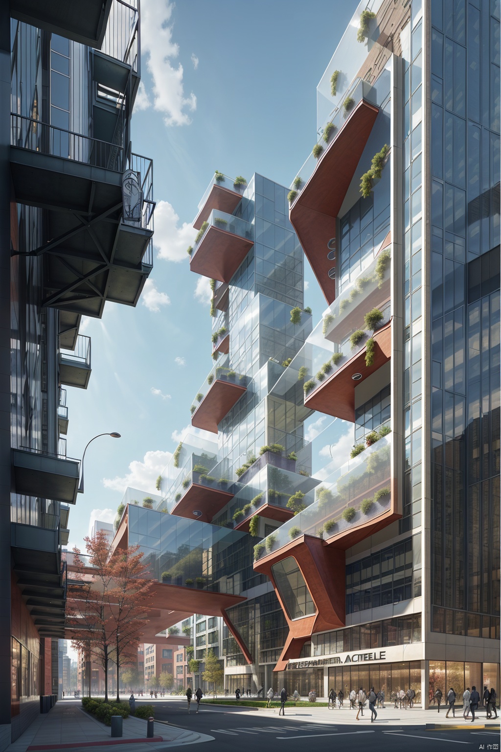  MIR, ArchModern,Commercial, Museum, Outdoor,OfficeBuilding，Landscape，Sports Center，Arc landscape，Trestle，Super high-rise