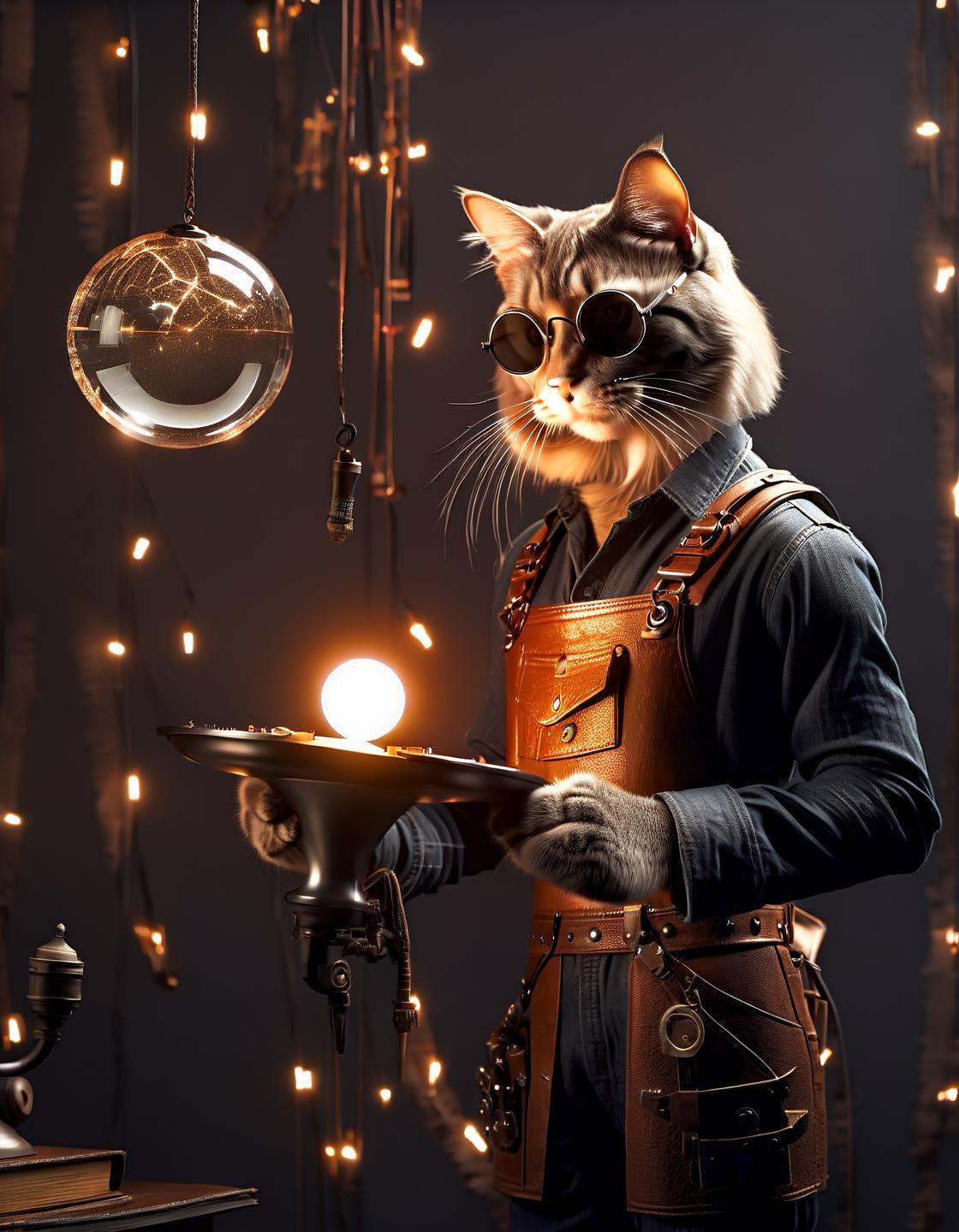 Photograph of holding one fantasy magical orb,  ,  captured on a (Hasselblad X1D II 50C) on Tensor.Art