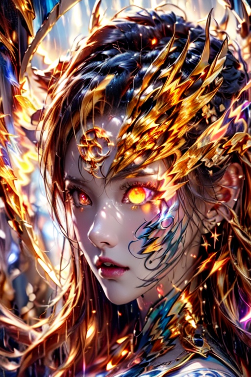 (((golden hair))),  (((goddess))),  (((busty))) on Tensor.Art