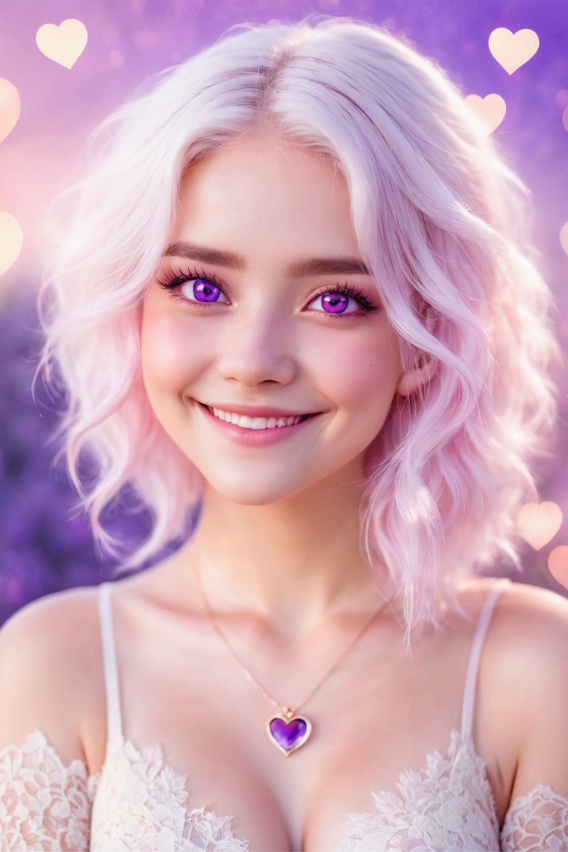 1girl,  heart-shaped pupils,  fingernails on Tensor.Art