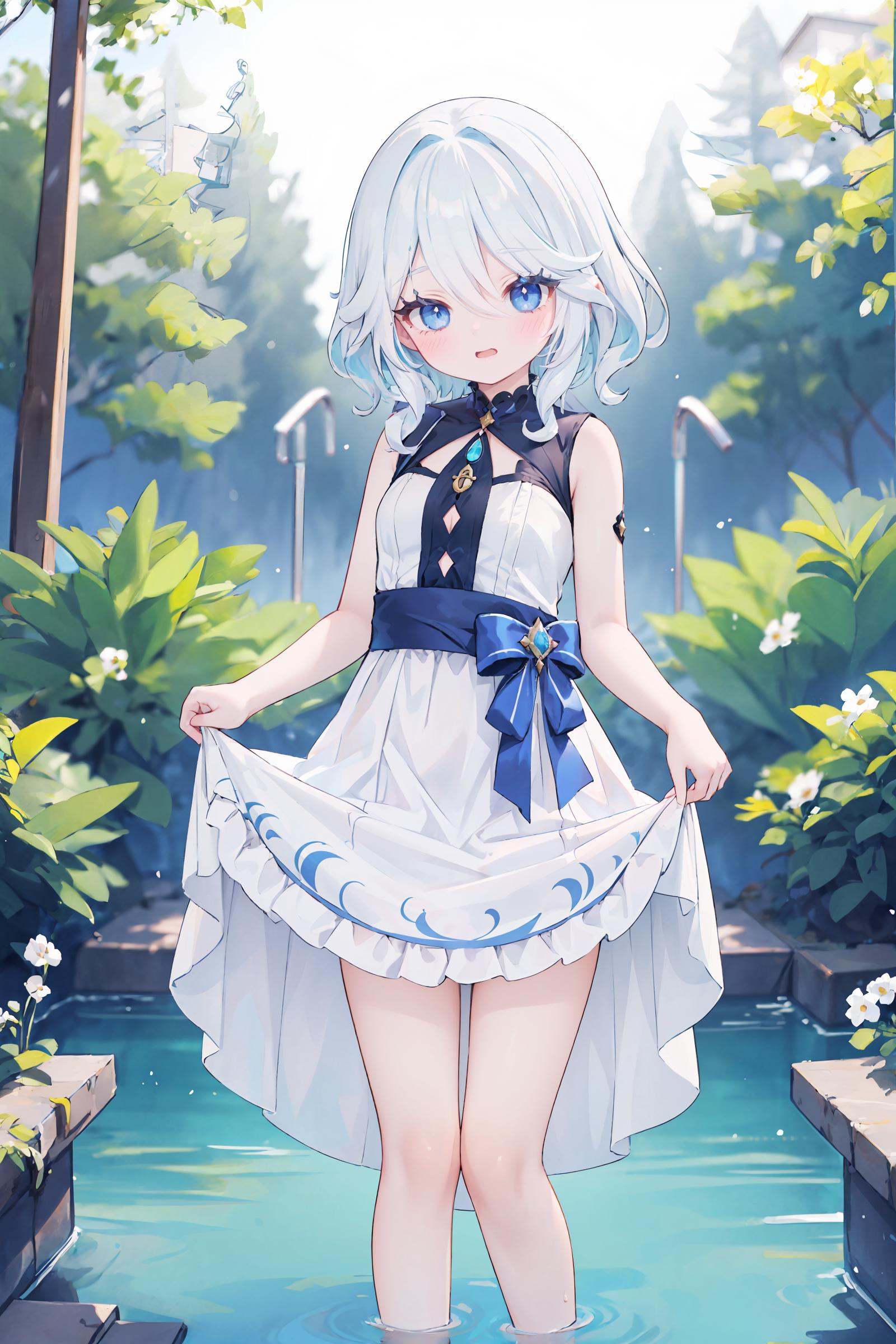 1girl,  furina \(genshin impact\), on Tensor.Art