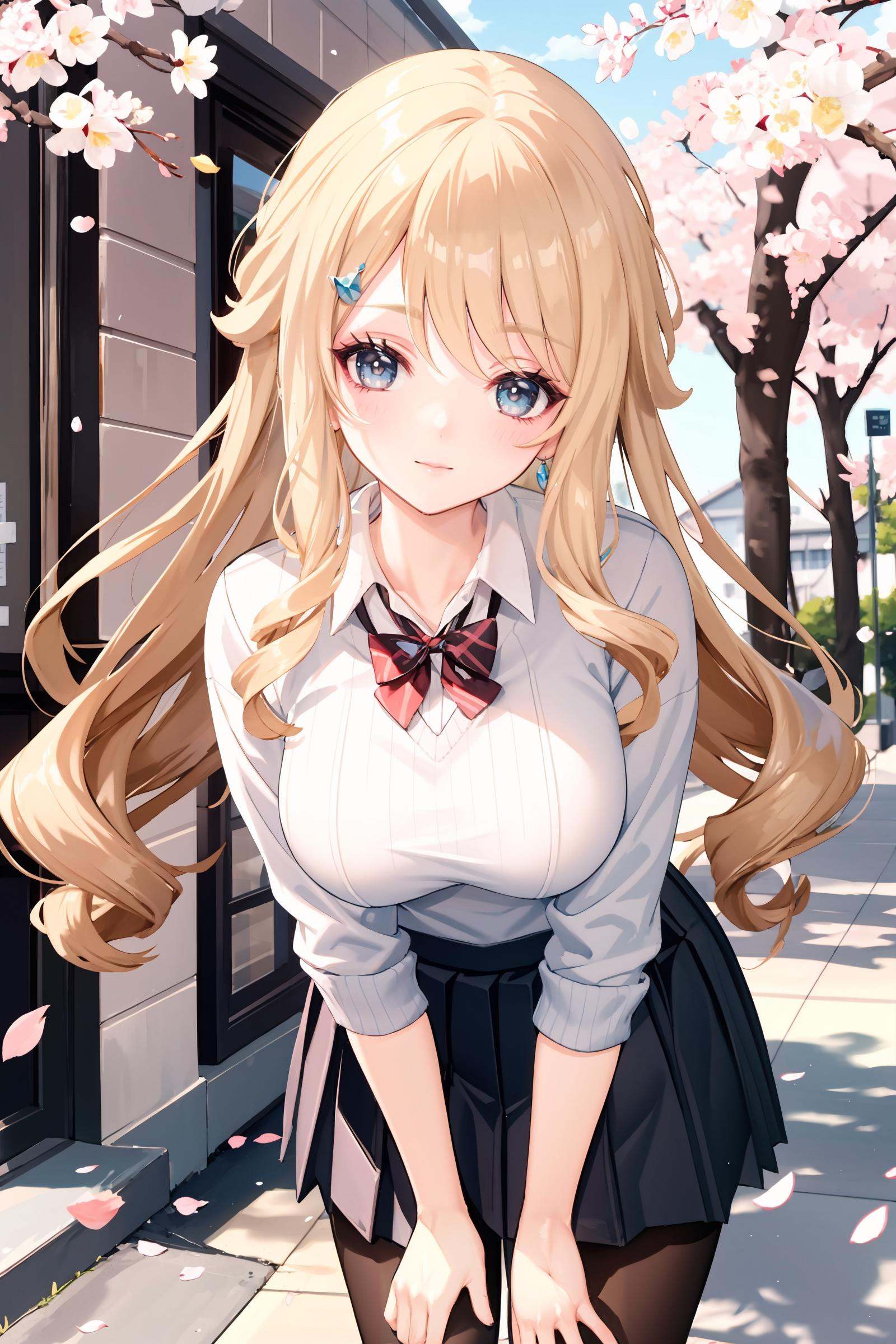 1girl,  navia \(genshin impact\),  solo on Tensor.Art
