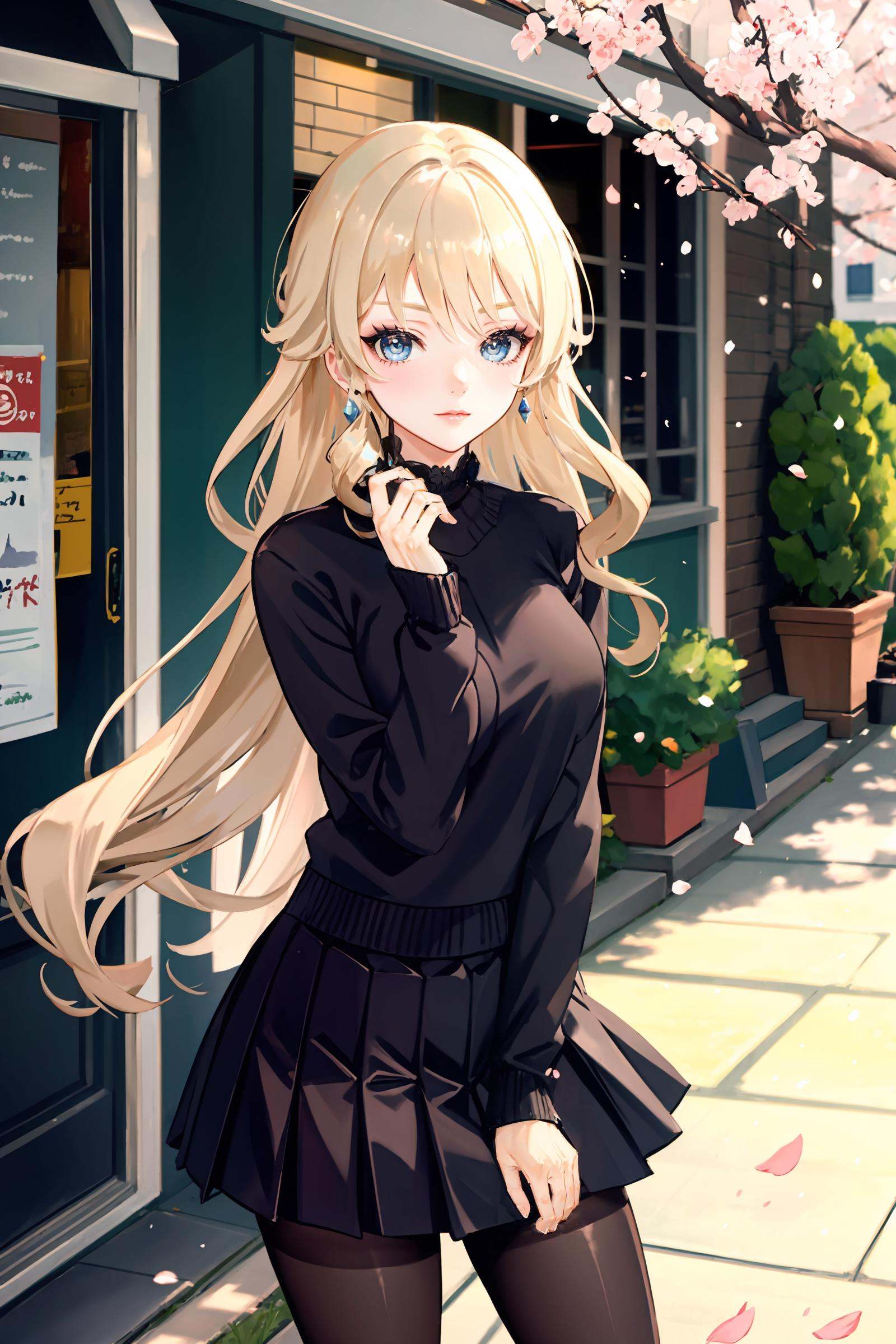1girl,  navia \(genshin impact\),  solo on Tensor.Art