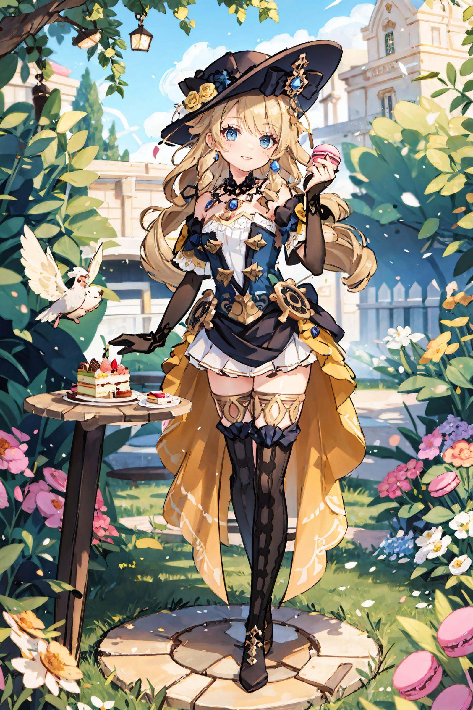 1girl,  navia \(genshin impact\),  solo on Tensor.Art