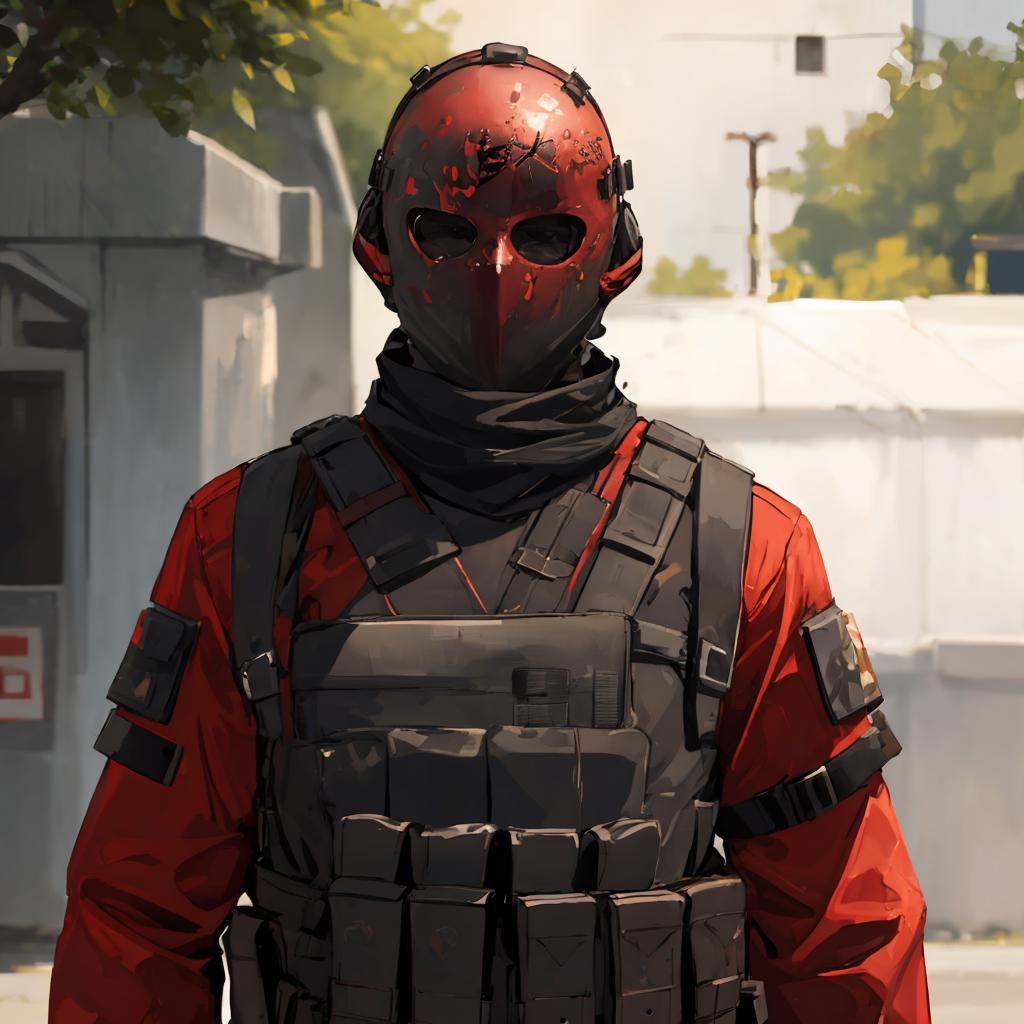 red theme ,  masterpiece,  best quality on Tensor.Art