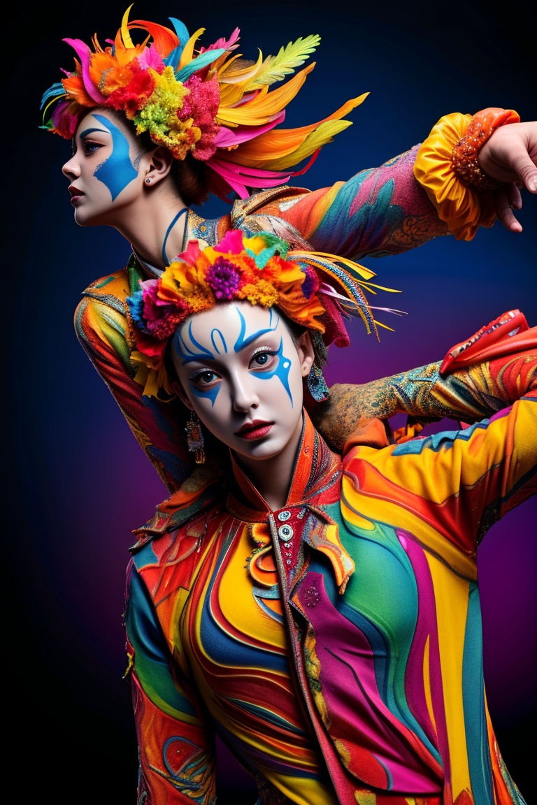 19 yo girl,  traditional dress,  dynamic pose on Tensor.Art