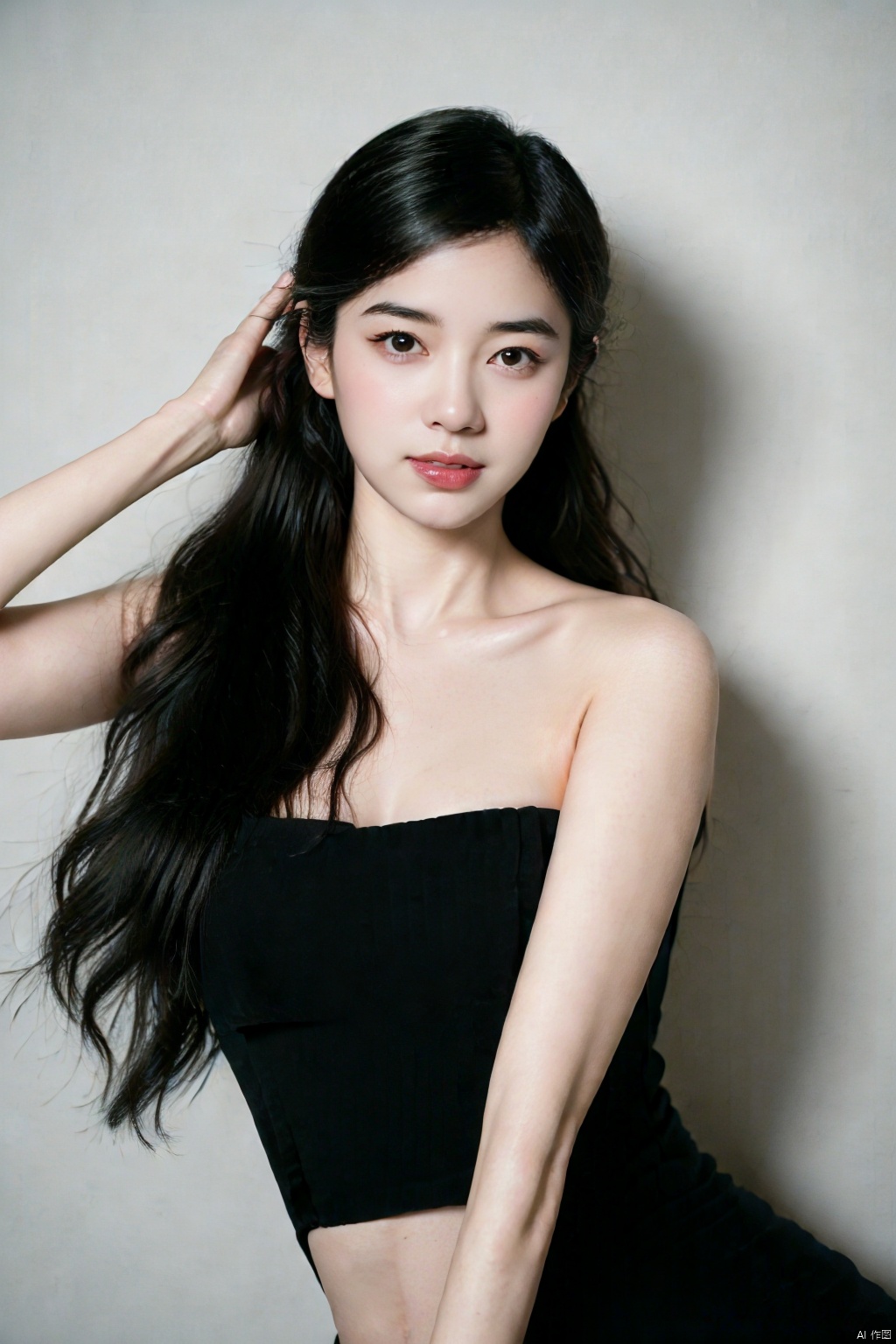 ulzzang-6500-v1.1,(original photo:1.2),(realistic:1.4),beautiful detailed girl,very detailed eyes and face,beautiful detail eyes,ridiculous,incredibly ridiculous,huge file size,super detailed,high resolution,very detailed,best quality,masterpiece,illustration,very detailed,CG,unified,8k wallpaper,amazing,fine detail,masterpiece,best quality,Very detailed CG uniform 8k wallpaper,face light,movie lights,1 girl,16 years old,long hair,((dynamic pose))),((sexy pose))),(camel toe),(Knit_cropped_top:1.4),(Platform_sandals:1.2),(Retro_diner_background:1.4),