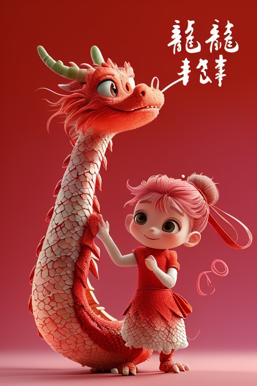1girl cute,  dragon-themed,  dragon scale on Tensor.Art
