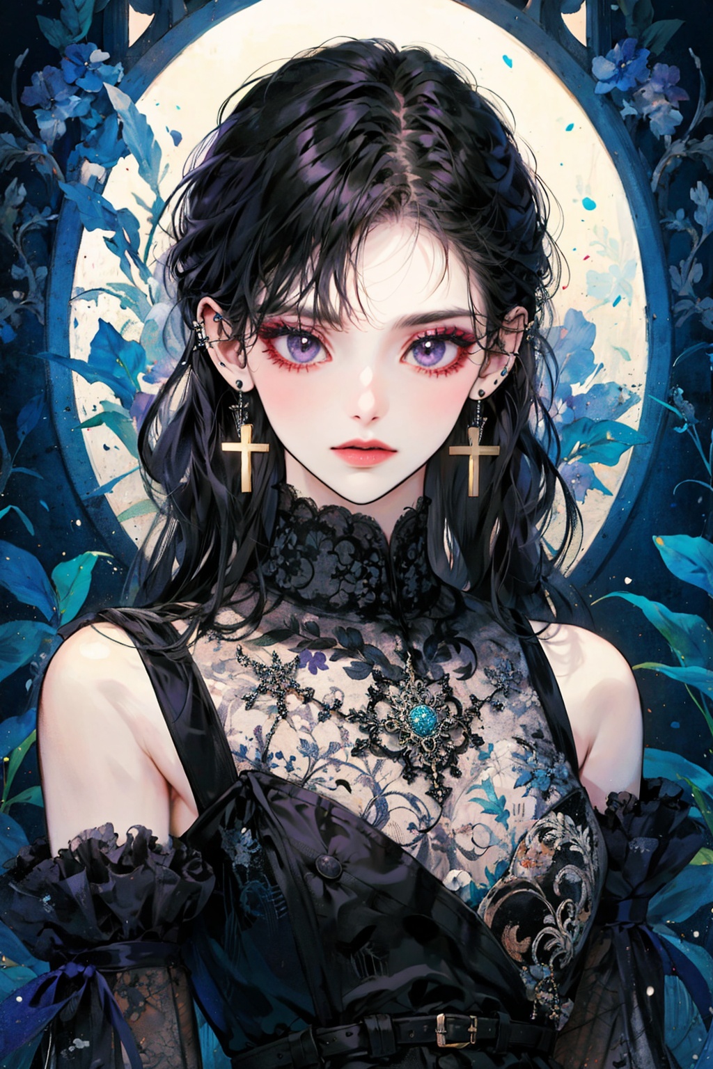 1girl,  solo,  long hair on Tensor.Art