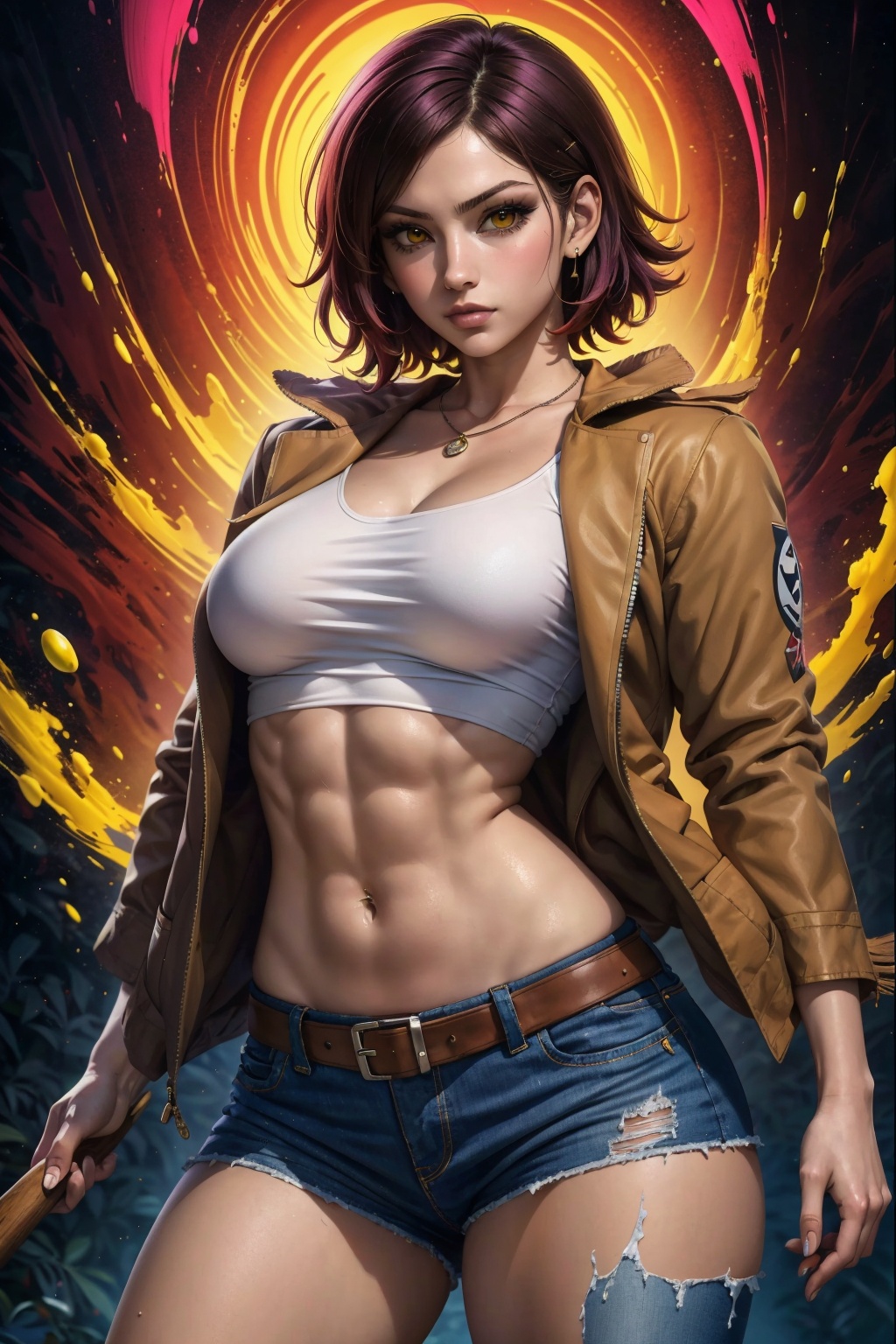 1girl,  Jessica Voorhees,  solo on Tensor.Art