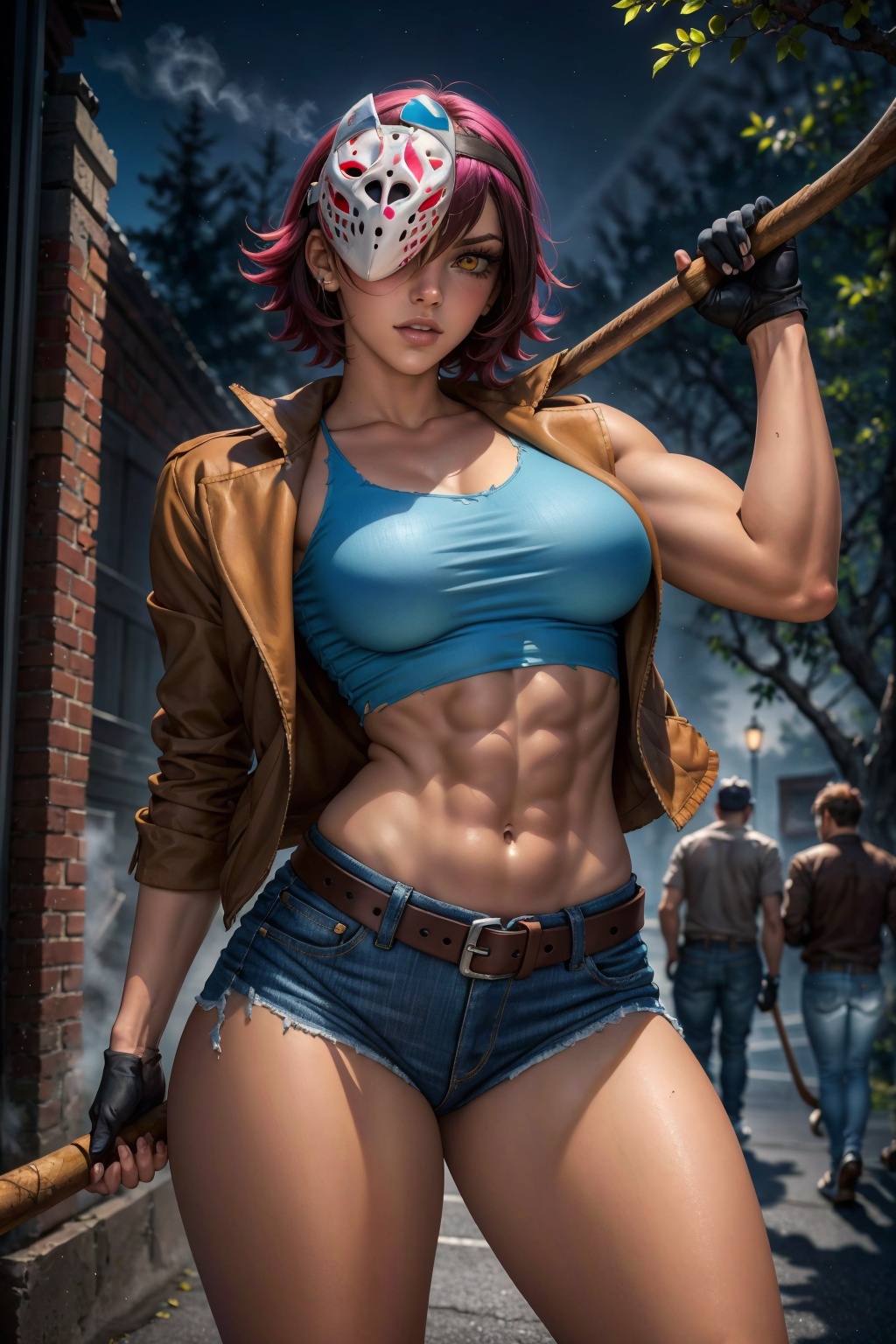 1girl,  Jessica Voorhees,  solo on Tensor.Art