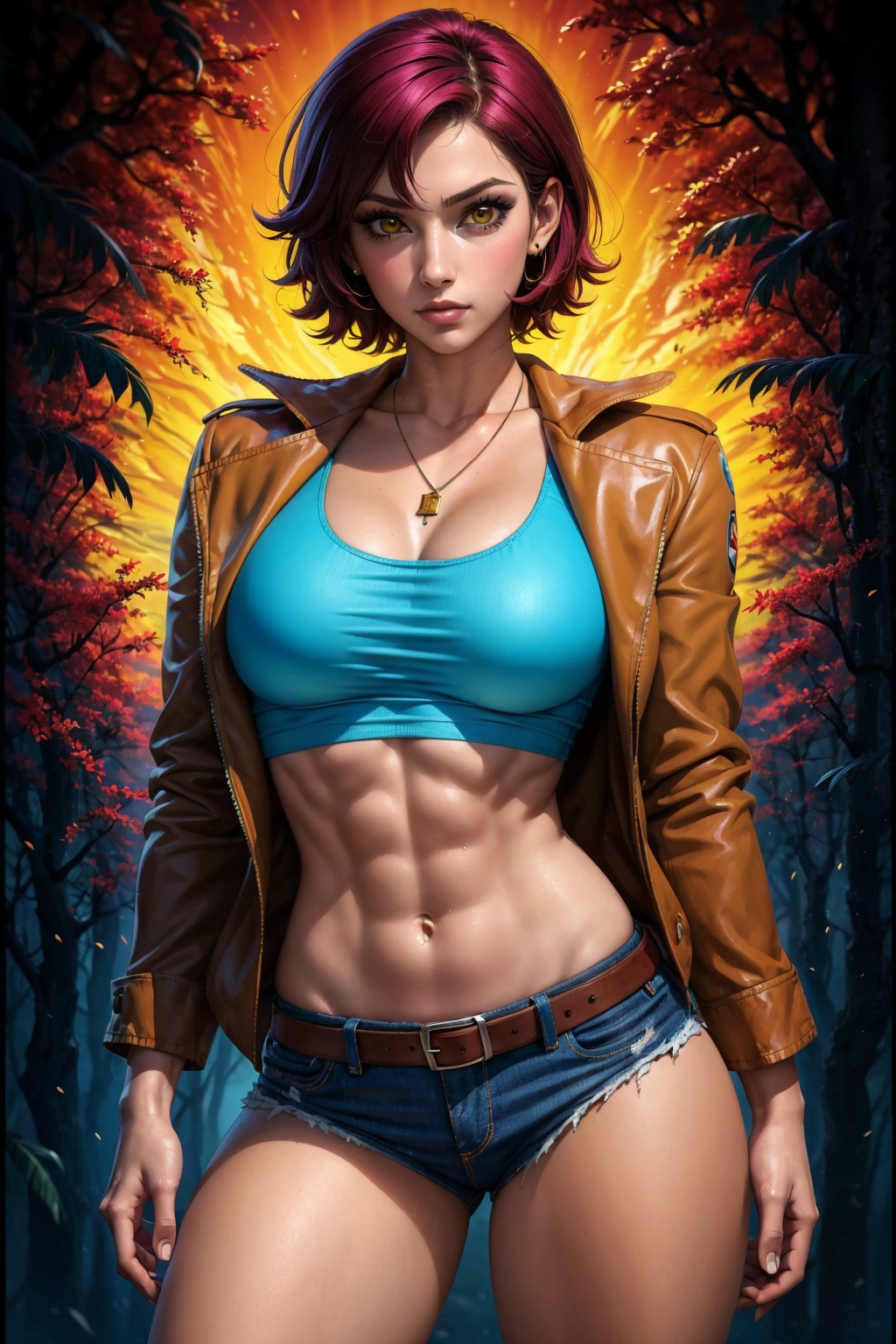 1girl,  Jessica Voorhees,  solo on Tensor.Art