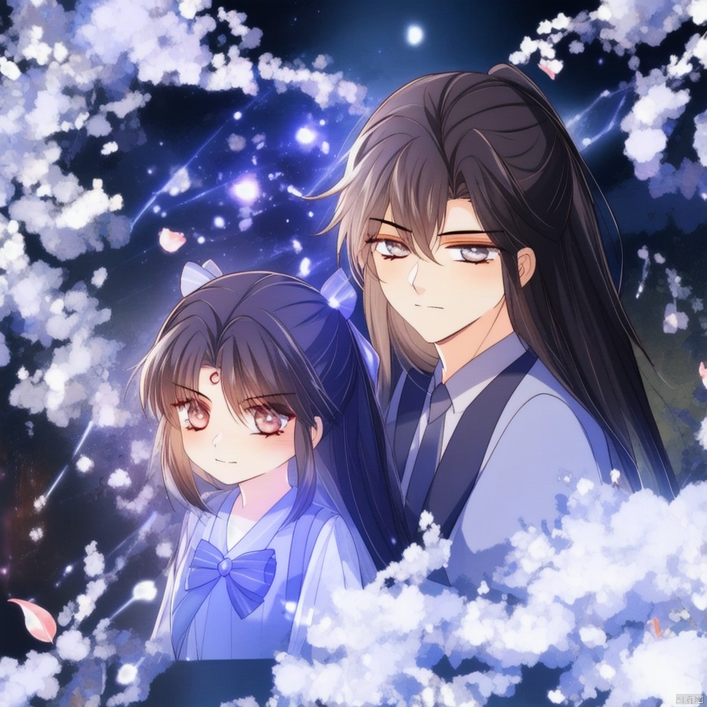 , 1girl and 1boy,